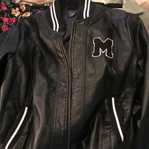 Black Monogram Ladies Jacket